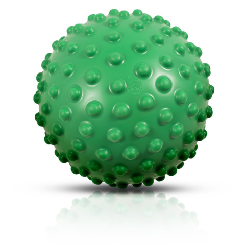 Pripučiamas masažinis kamuoliukas Yate Akuball, 20 cm - žalias