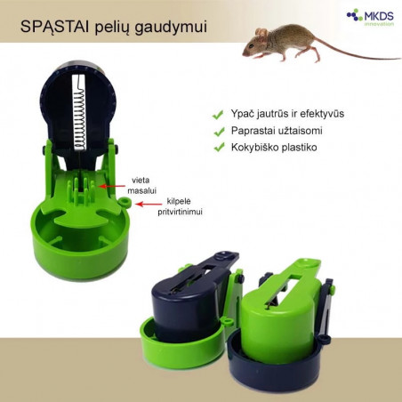 SPĄSTAI PELIŲ GAUDYMUI, WIN MOUSE 10 VNT