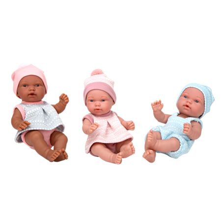 Elegantiški kūdikėliai su kepurėmis, 26 cm 2