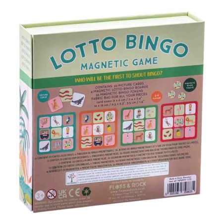 Magnetinis žaidimas bingo loto, Džiunglės 3