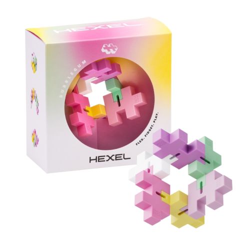 Plus Plus antistresinis žaislas, Hexel Bubblegum