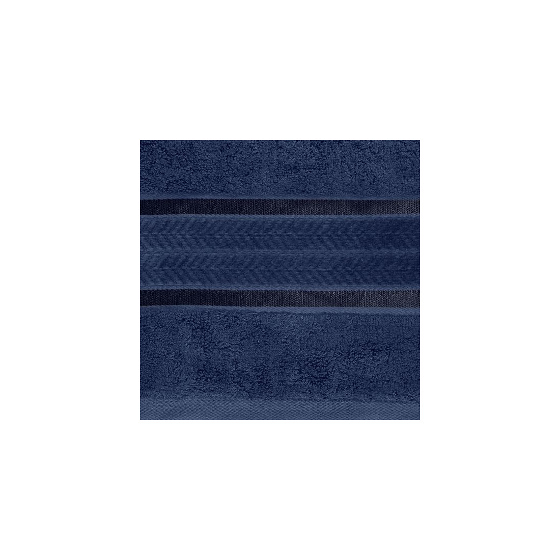 Veliūrinis bambukinis vonios rankšluostis "MIROKO" (tamsiai mėlyna) 2